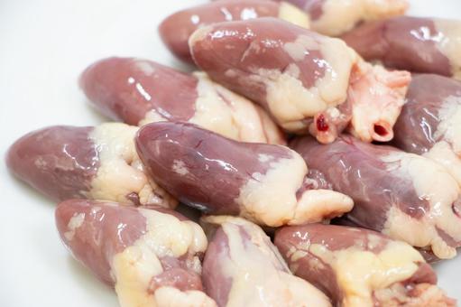 鶏の心臓 鶏の心臓の写真