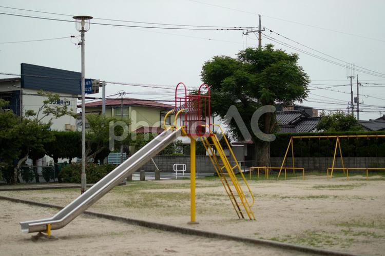 公園のすべり台 公園,すべり台,遊具の写真素材