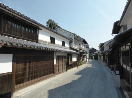 Photo, kurashiki meishi area, history of the building, beauty sightseeing area, 