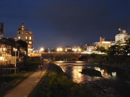 京都の夜景 京都の夜景の写真