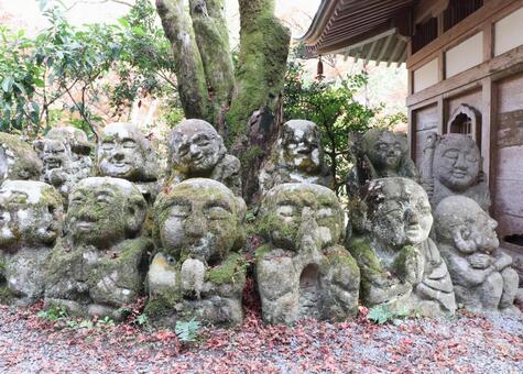 愛宕念仏寺　千二百羅漢 愛宕念仏寺,愛宕寺,千二百羅漢の写真素材