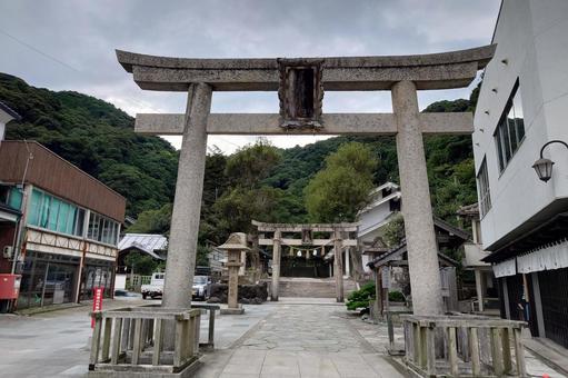 島根県-美保神社-大鳥居 島根県-美保神社-大鳥居 美保神社,神社,大鳥居の写真素材