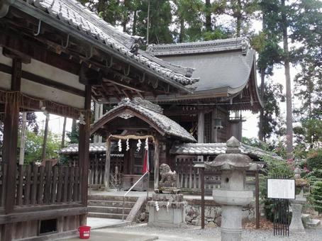 篠八幡宮 篠八幡宮 京都,亀岡,篠の写真素材
