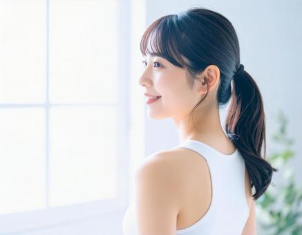 化粧品・美容イメージの女性 18 化粧品・美容イメージの女性 18の写真