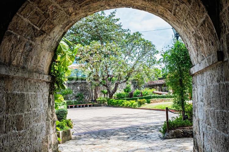 フィリピン　セブ　サン・ペドロ要塞 フィリピン,philippines,セブの写真素材