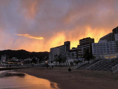 夕焼け 夕焼けの写真