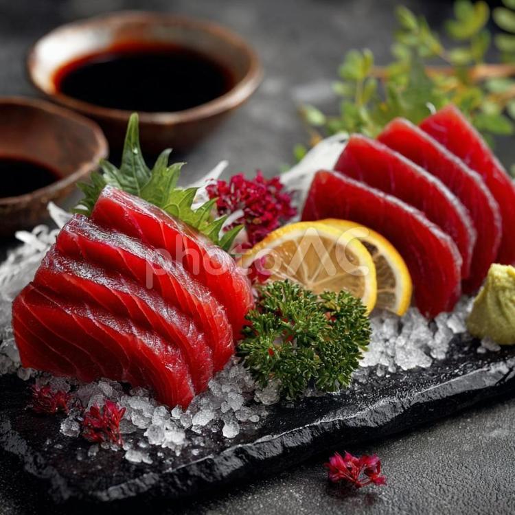 美味しそうな刺身 刺身,魚,新鮮の写真素材