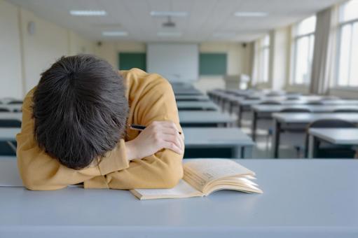 眠る男性 男性,退屈,学生の写真素材