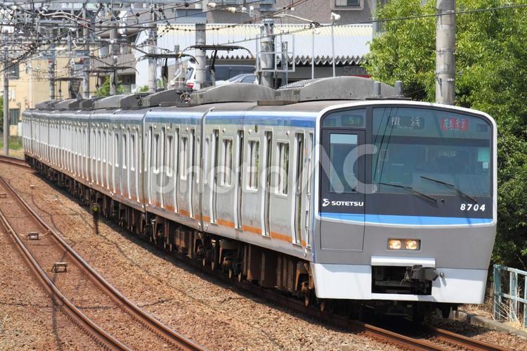 相模鉄道、8000系、8704編成 相模鉄道,相鉄,8000系の写真素材