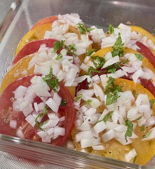 Simple tomato salad, JPG