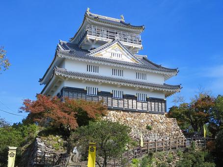 岐阜城 岐阜城,城,100名城の写真素材