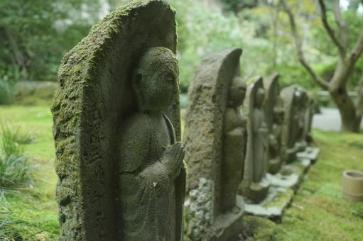 お地蔵さま お地蔵さま お地蔵さま,お寺,観光の写真素材