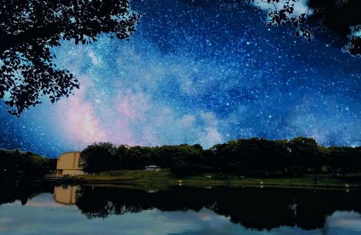 Photo, milky way, star, starry sky, 