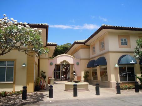 マウイ島のショッピングモール ショッピングモール,ハワイ,マウイ島の写真素材