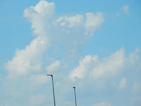 【風景写真】夏空 【風景写真】夏空の写真