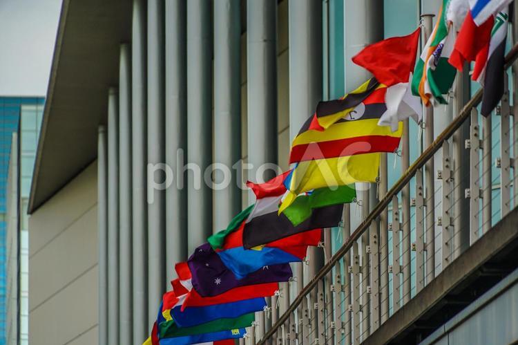 各国の国旗のイメージ 国旗,各国の国旗,旗の写真素材