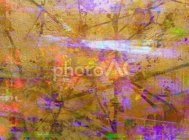 和の抽象イメージ 抽象,キャンバス,ブラシの写真素材