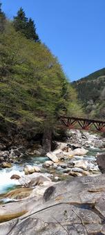 Photo, bridge, rough, mountain, 