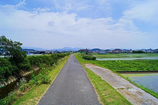田舎の風景 風景,自然,景色の写真素材