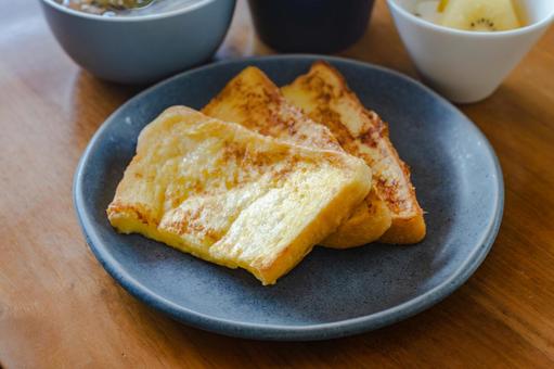 フレンチトーストの朝食 フレンチトーストの朝食 フレンチトースト,朝食,コーヒーの写真素材