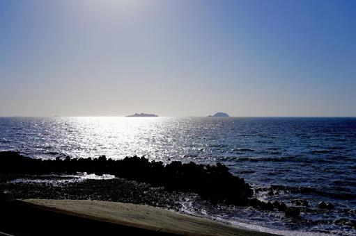 海と日差し 海と日差しの写真
