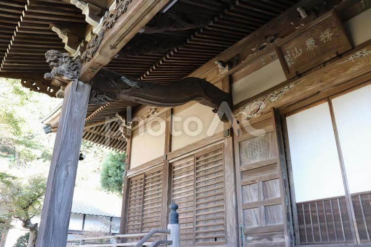 鎌倉・妙法寺の風景 鎌倉,妙法寺,歴史の写真素材