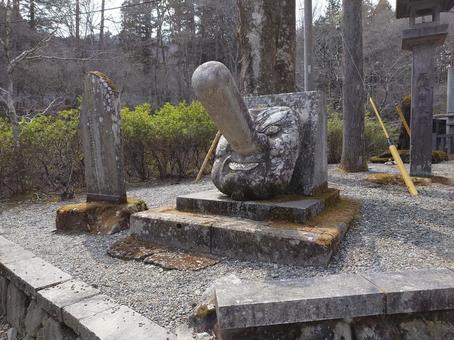古峯神社 石像 古峯神社 石像の写真
