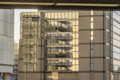 Photo, building, shadow, glass, 