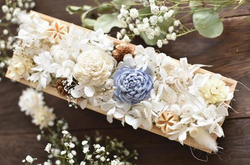 可愛らしいお花のBOX インテリア 可愛らしいお花のBOX インテリアの写真