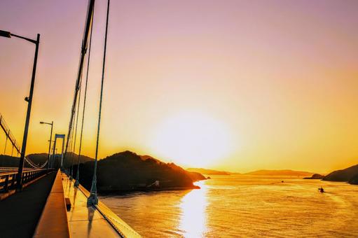 Photo, sunset, evening, evening landscape, 