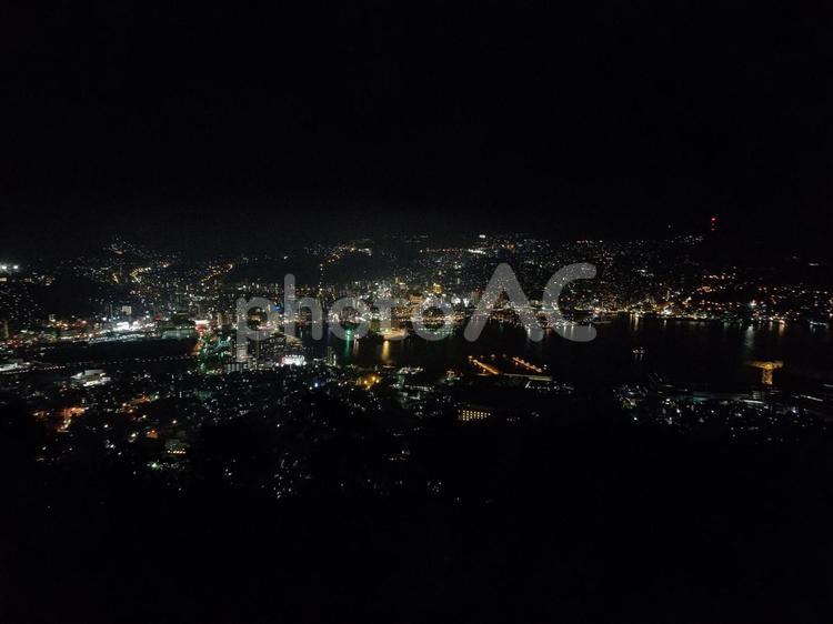 長崎　稲佐山 稲佐山,夜景,展望台の写真素材