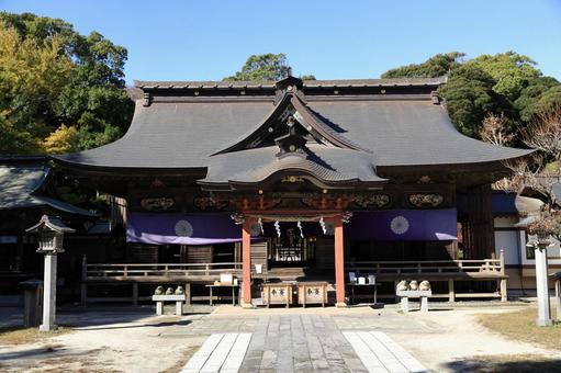大洗磯前神社 大洗,寺,参道の写真素材