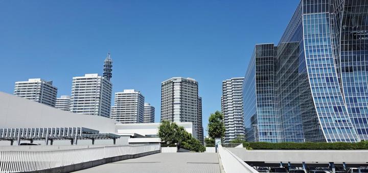 風景 横浜 みなとみらい 居住区 風景 横浜 みなとみらい 居住区 風景,横浜,みなとみらいの写真素材