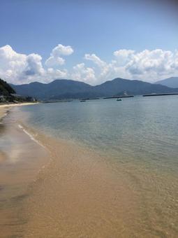 透明な海 透明な海の写真