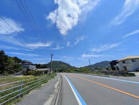 今治市大島-20 今治市大島-20 今治市,大島,ドライブの写真素材