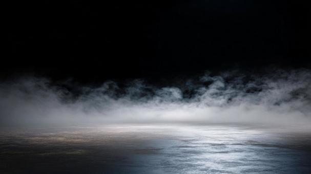 舞台に広がる霧の演出 舞台に広がる霧の演出の写真