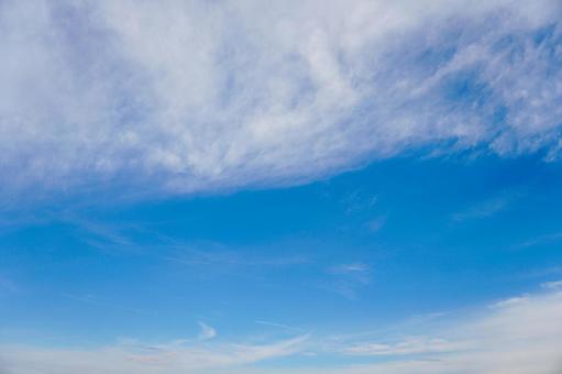 青空と雲 青空と雲の写真