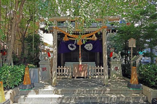 Photo, chanoki shrine, kurashikujin ogami, nakayashikami of the sakura clan in shimousa province, 