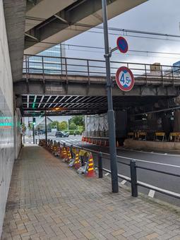 小石川橋通架道橋(中央線、総武線) 小石川橋通架道橋(中央線、総武線) 首都高,神田川,小石川橋の写真素材