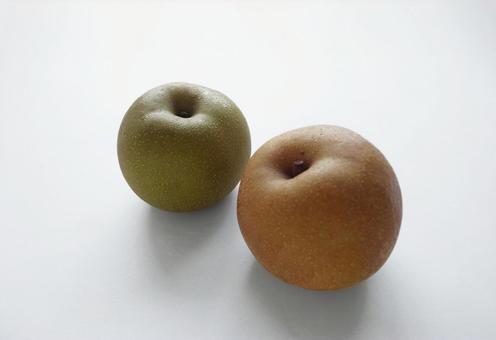 秋の味覚 梨 果物 果実 和梨　 梨,果物,果実の写真素材