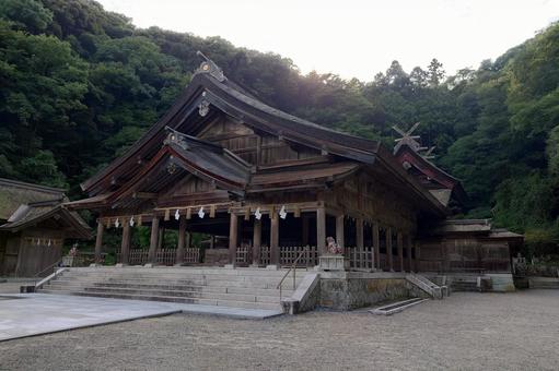 島根県-美保神社-拝殿 島根県-美保神社-拝殿の写真