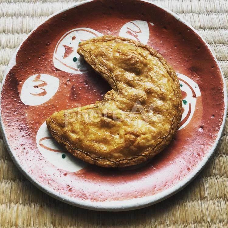 われせんのぱっくまん 煎餅,日本のお菓子,われせんの写真素材