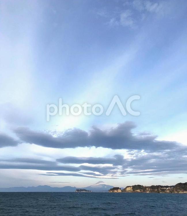 海と空と雲 海,空,雲の写真素材