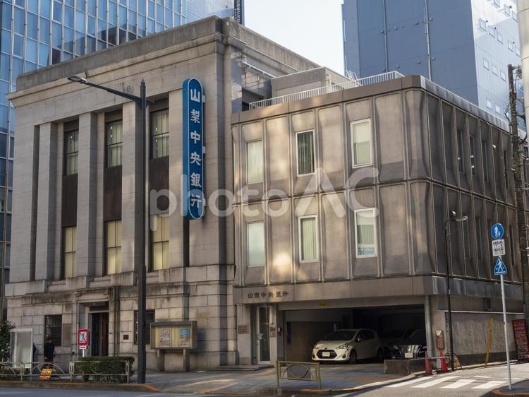 山梨中央銀行東京支店 山梨中央銀行東京支店,旧第十銀行東京支店,千代田区景観まちづくり重要物件の写真素材