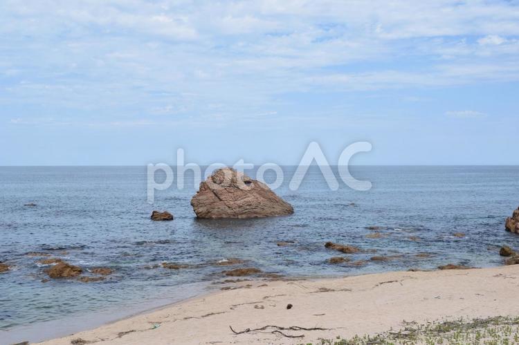 【新潟】笹川流れの風景 笹川流れ,海,海岸の写真素材