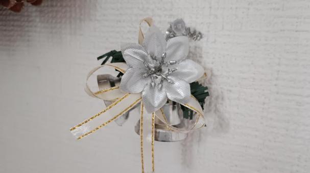 クリスマスのベルの飾り 飾り,クリスマス,ベルの写真素材