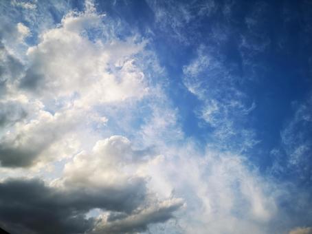 空と雲 空と雲の写真