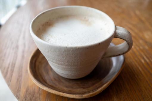 カフェラテ コーヒー,カフェラテ,ブレンドの写真素材