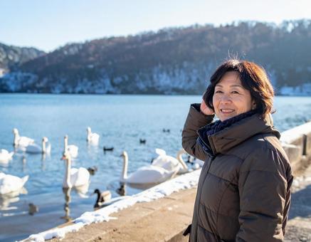 大人の旅・ミドル冬紀行・白鳥の湖 大人の旅・ミドル冬紀行・白鳥の湖の写真