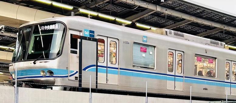 東西線 東西線,地下鉄,駅の写真素材